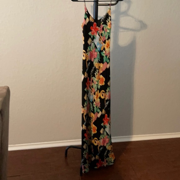 Nicole Miller Maxi Tropical Print - Picture 3 of 8